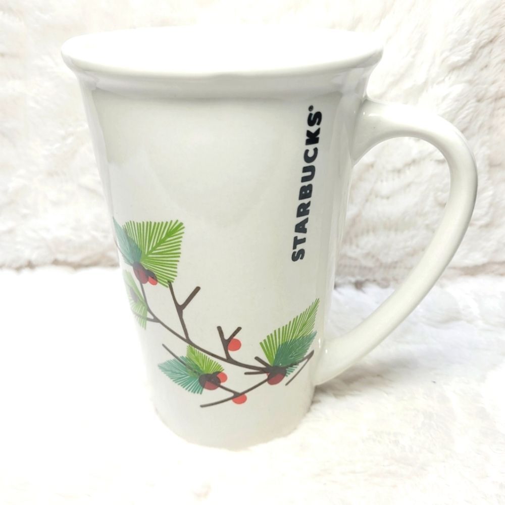 Starbucks Christmas Holly Mug 2011 Coffee Tea Hot Chocolate 21 fl oz Holiday